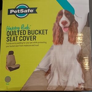 PetSafe Happy Ride Quilted Bucket Seat Cover - Green